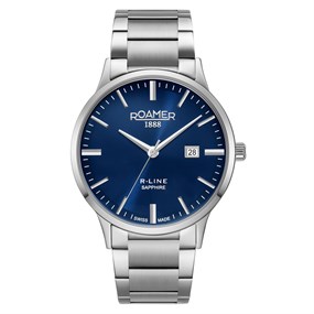 Roamer 718833 41 45 70 R-Line Classic Blue Dial Watch - W60154