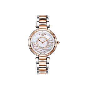 Roamer 600857 49 15 50 Lady Mermaid Two Tone Bracelet Watch - W60172