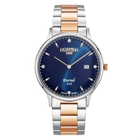 Roamer 863833 49 45 50 Eternal Two Tone Bracelet Watch - W60259