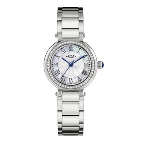 Rotary RLB10007/07 Heritage Stone Set Bracelet Watch - W64207