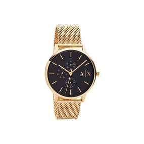 Armani Exchange AX2715 Gold Plated Multi Dial Bracelet Watch - W65161