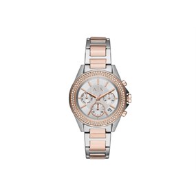 Armani Exchange AX5653 Lady Drexler Two Tone Chronograph Watch - W65181