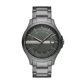 Armani Exchange AX2455 Gun IP Bracelet Watch - W65462