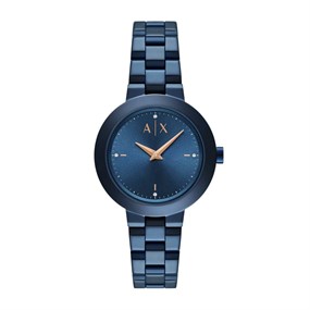 Armani Exchange AX5175 Blue IP Bracelet Watch - W65476