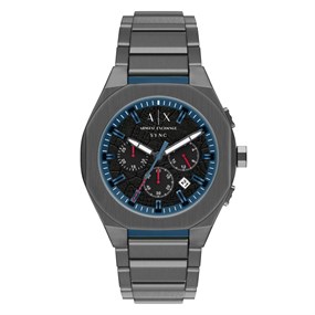 Armani Exchange AX4295 Sync Chronograph Gunmetal IP Bracelet Watch - W65539