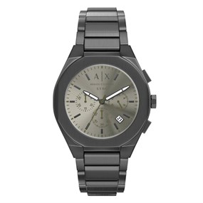 Armani Exchange AX4296 Sync Chronograph Gunmetal IP Bracelet Watch - W65540