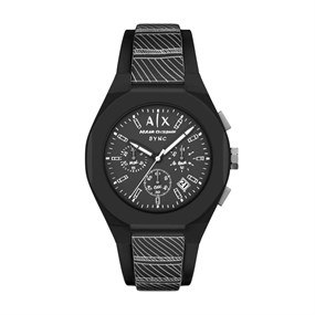 Armani Exchange AX4174 Sync Sketch Black Strap Watch - W65562