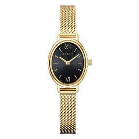 BERING 11020-332 Gold Tone Mesh Bracelet Watch - W74266