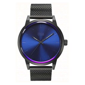 STORM 47515/SL/B Excepto Slate Blue Mesh Bracelet Watch - W87343