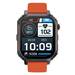 STORM 47533/ORG S-Max Orange Silicone Strap Smartwatch - W87376