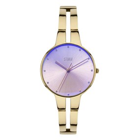 STORM 47536/GD/V Rizzini Gold Violet Bracelet Watch - W87382