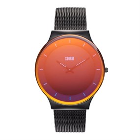Storm 47551/SL/R Pylo Slate Red Mesh Bracelet Watch - W87428