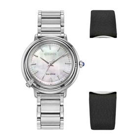 Citizen EM1090-60D L Arcly Eco-Drive Watch With Interchangeable Strap - W92181