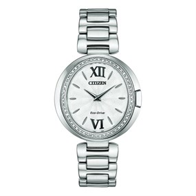 Citizen EX1500-52A Capella Diamond Eco-Drive Bracelet Watch - W9273