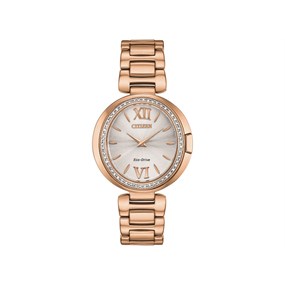 Citizen EX1503-54A Capella Diamond Eco-Drive Bracelet Watch - W9274