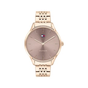Tommy Hilfiger 1782212 Rose Gold Plated Bracelet Watch - W95177