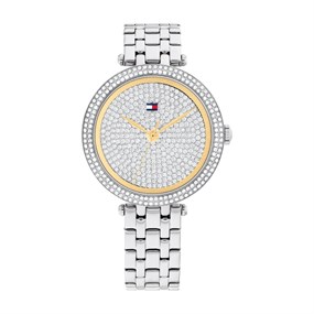 Tommy Hilfiger 1782722 Stone Set Bracelet Watch - W95341