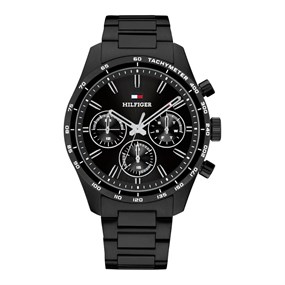 Tommy Hilfiger 1792280 Black IP Bracelet Watch - W95482