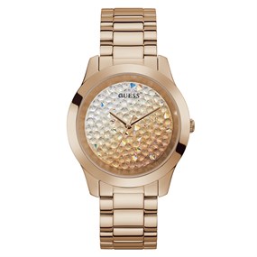 GUESS GW0020L3 Rose Gold Plated Crush Bracelet Watch - W96246