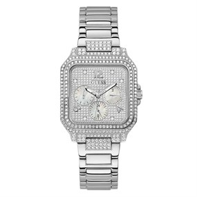 GUESS GW0472L1 Deco Stainless Steel Stone Set Bracelet Watch - W96262