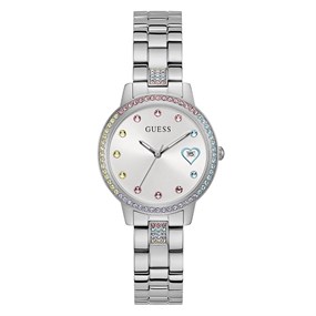 GUESS GW0657L1 Three Of Hearts Bracelet Watch - W96333