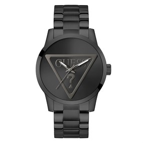 GUESS GW078G2 Badge Black IP Bracelet Watch - W96336
