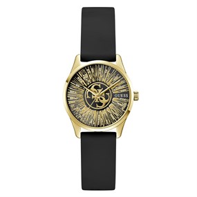 Guess GW1109L2 Celestial G Black Silicone Strap Watch - W96450