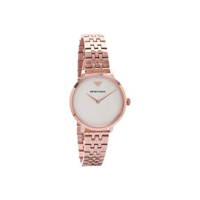 Emporio Armani AR11158 Modern Rose Gold Plated Bracelet Watch - X8492