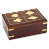 Harvey Makin Playing Cards In Wooden Box - A1815