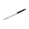 Cross Click Tuxedo Chrome And Black Ballpoint Pen - A21173