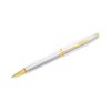 Cross Foundry Chrome And Gold Tone Ballpoint Pen - A21174