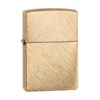Zippo Herringbone Sweep Brass Lighter - A2658