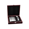 8oz Hip Flask, Shot Glasses And Decanting Funnel Set - A3196