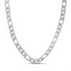 Joseph & George Stainless Steel Figaro Chain - 24in - A3421