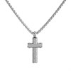 Joseph & George Stainless Steel Cross And Chain - A3422