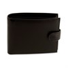 J & G Black Leather Wallet - A3499