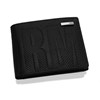 STORM Echo Embossed Black Leather Wallet - A4069