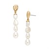 Skagen SKJ1827710 AGNETHE Yellow IP Freshwater Pearl Earrings - A70271
