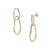 Skagen SKJ5007710 ANYA PEBBLE Gold Tone IP Chain Earrings - A70301