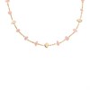 Skagen SKJ1865710 Anja Yellow IP Rose Quartz Necklace - A70303