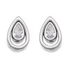 Skagen SKJ1337040 Cubic Zirconia Teardrop Stud Earrings - A7103