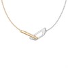 Diesel DX1687931 Steel Two Tone Logo Necklace - A9228