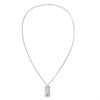 Tommy Hilfiger 2790627 Stainless Steel Tag And Box Chain - A9648