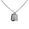 Fossil JF03996040 Stainless Steel Dog Tag Necklace - A97105