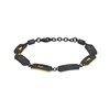 Police PEAGB0015004 CRUSADER Black Stainless Steel And Gold Tone Batman Icon Bracelet - A98388