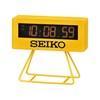 Seiko QHL062Y Yellow Sports Timer Clock - C0383