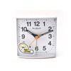 Silent Sweep White Alarm Clock - C06102