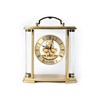 Widdop Gold Plated Aluminium Carriage Clock - C1740