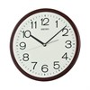 Seiko QXA847B Brown Wall Clock - C57174