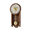 Seiko QXH073B Swinging Pendulum Wooden Wall Clock - C7144